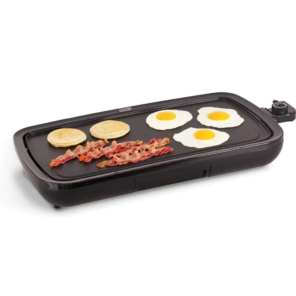 Dash Everyday Griddle Black 20 inch Electric Nonstick DEG200GBBK01 1500W‎